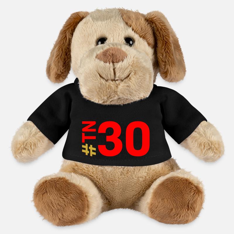 TN30 - Chien en peluche Helge MiniFeet® - noir