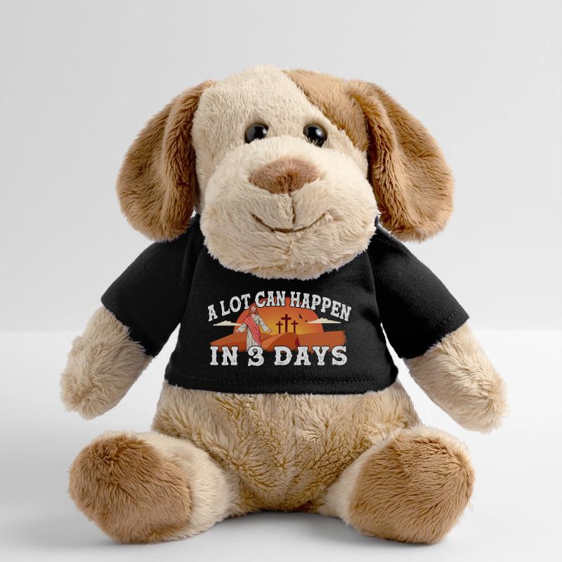 Beaucoup de choses peuvent se passer en 3 jours de croix du jour de Pâques Chien en peluche Helge MiniFeet®