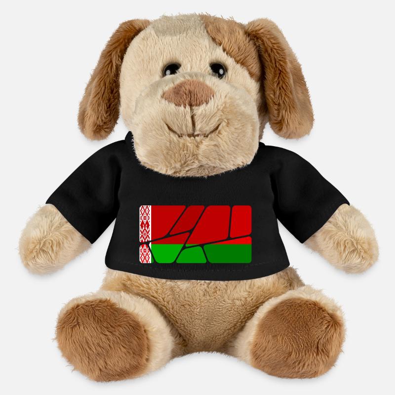 Biélorussie Biélorussie - Chien en peluche Helge MiniFeet® - noir