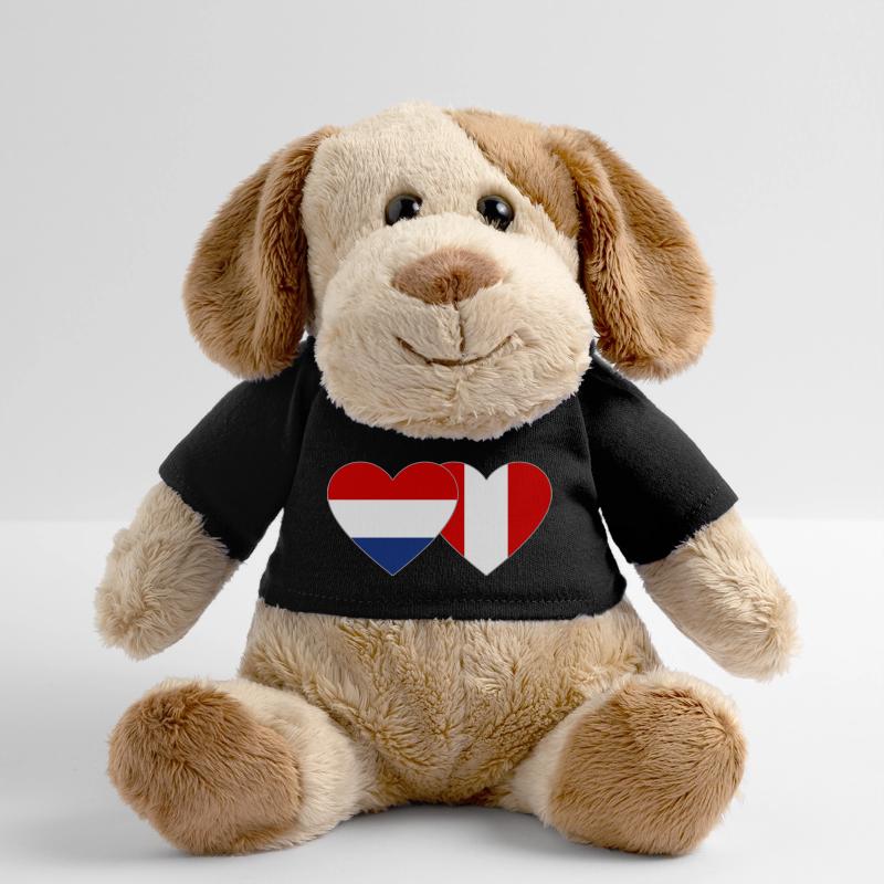 Hollande Pérou drapeau coeur Chien en peluche Helge MiniFeet®