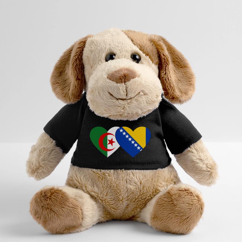 Algérie Bosnie Drapeau Coeur Chien en peluche Helge MiniFeet®