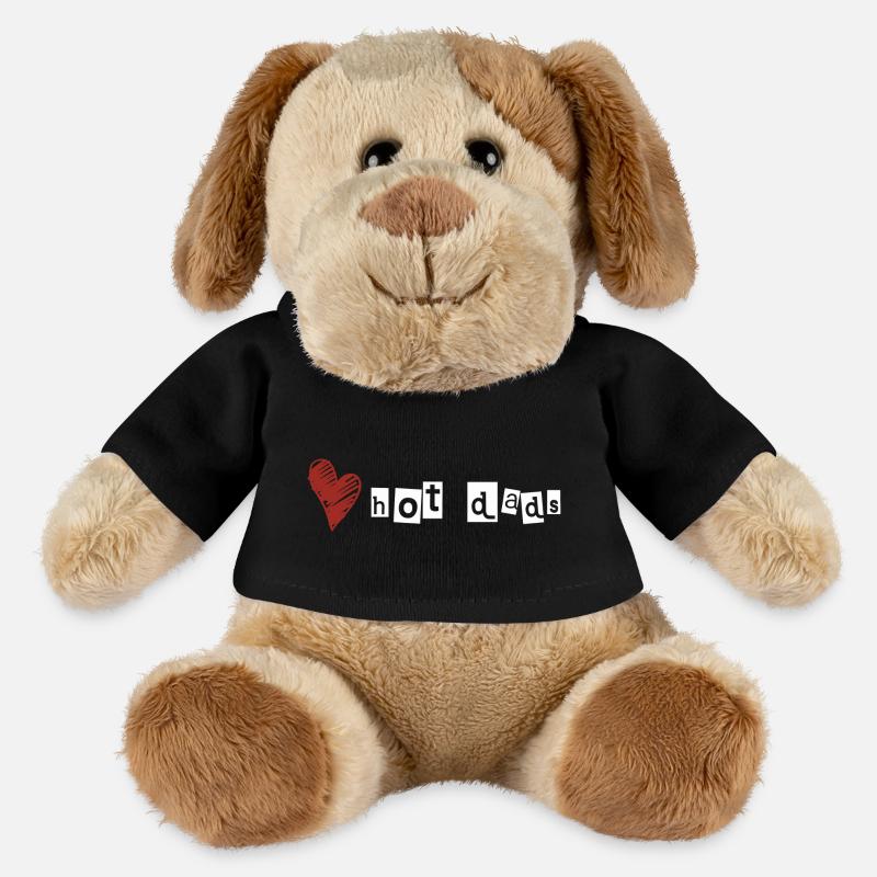 Love hot dads - MiniFeet® Hund Helge - Schwarz