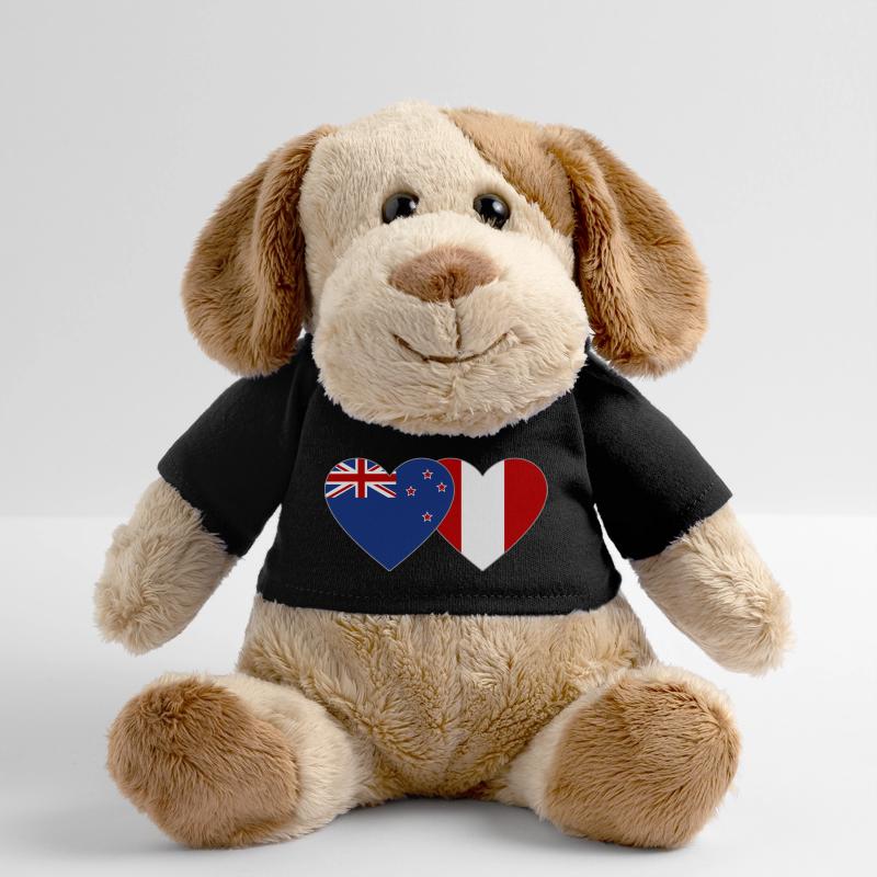 Neuseeland Peru Flagge Herz MiniFeet® Hund Helge