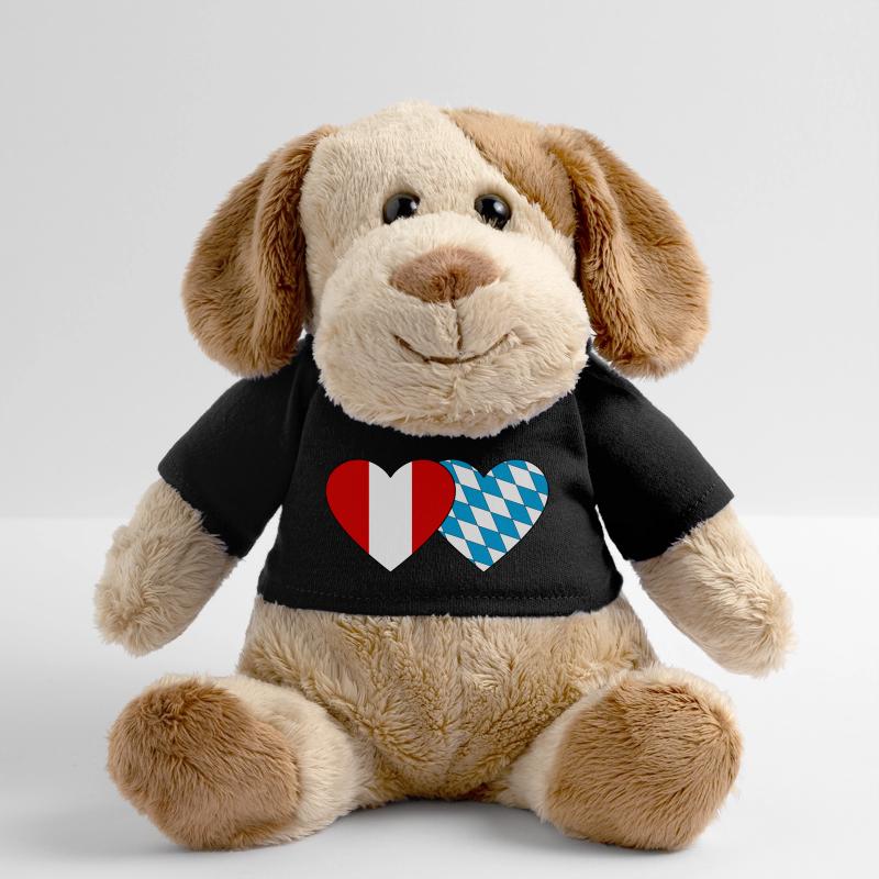 Pérou Bavière Drapeau Coeur Chien en peluche Helge MiniFeet®