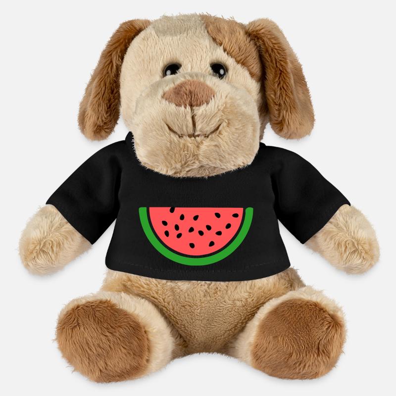 Wassermelone - MiniFeet® Hund Helge - Schwarz