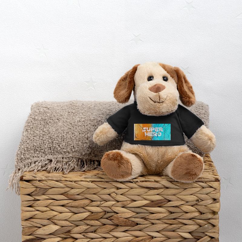 Super-héros Chien en peluche Helge MiniFeet®