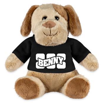 Benny als Name - MiniFeet® Hund Helge - Schwarz - Vorne
