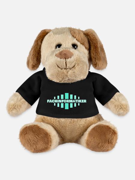 Beruf Fachinformatiker - MiniFeet® Hund Helge - Schwarz