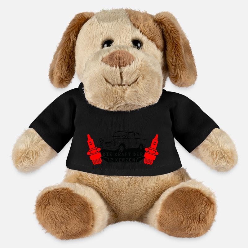 601 2Kerzen - MiniFeet® Hund Helge - Schwarz