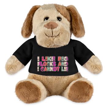 automobile sayings funny diesel mechanic gift - MiniFeet® Hund Helge - Schwarz - Vorne