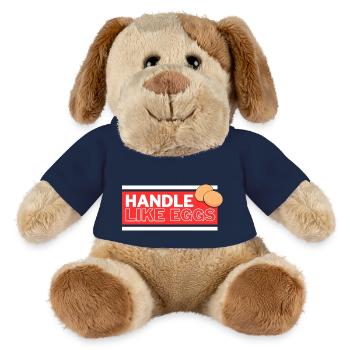 Handle like eggs - MiniFeet® Dog Helge - french navy - Front