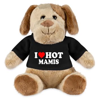I love hot mamis - MiniFeet® Hund Helge - Schwarz - Vorne
