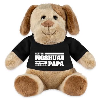 First name Joshua - MiniFeet® Dog Helge - black - Front