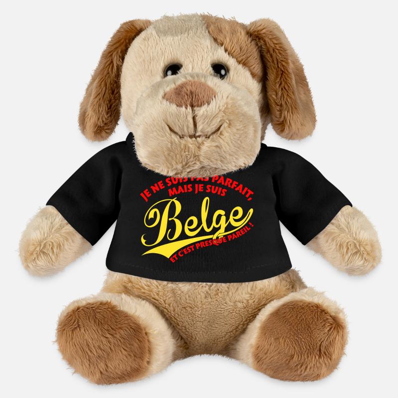 Parfait Belge couleurs - Chien en peluche Helge MiniFeet® - noir