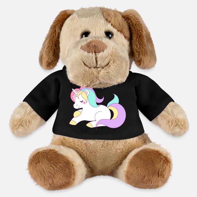 Einhorn - MiniFeet® Hund Helge - Schwarz