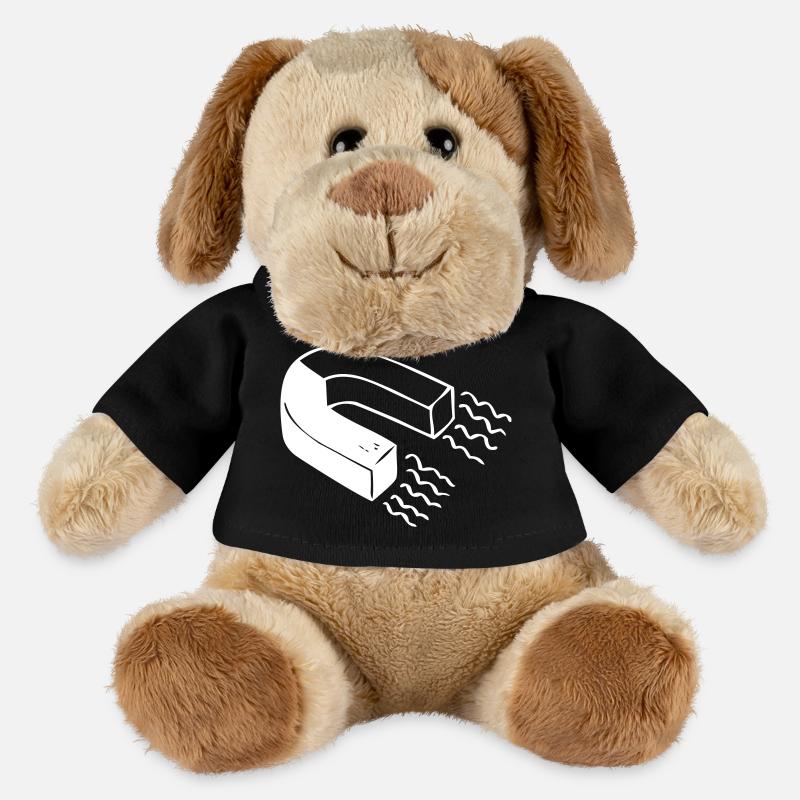 Ein Magnet - MiniFeet® Hund Helge - Schwarz