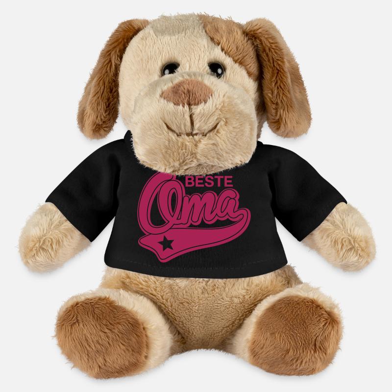 Beste Oma - MiniFeet® Hund Helge - Schwarz