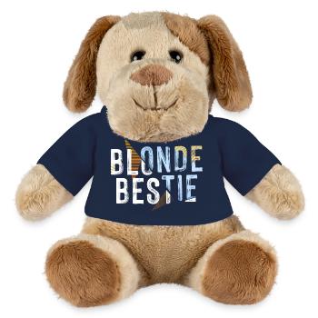 Blonde Bestie für heiße Blondinen - MiniFeet® Hund Helge - French Navy - Vorne