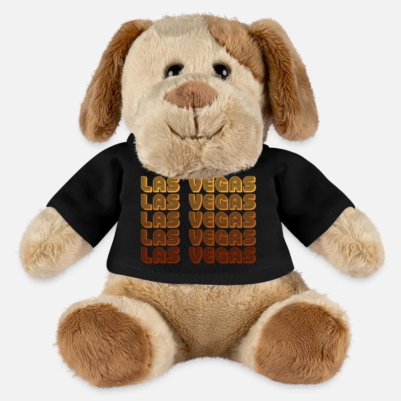 LasVegas Gradient Grid - MiniFeet® Dog Helge - black