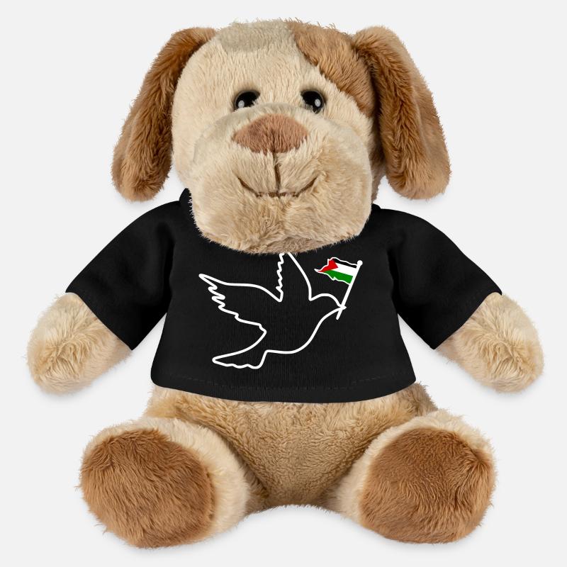 Free palestine - MiniFeet® Hund Helge - Schwarz