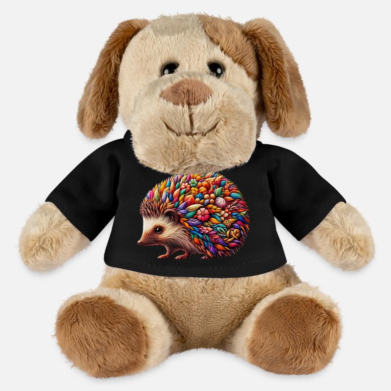 Hérisson - Chien en peluche Helge MiniFeet® - noir