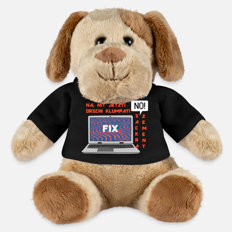 Kein Bild 🤬 Klumpat! Retro Computer Humor Design - MiniFeet® Hund Helge - Schwarz