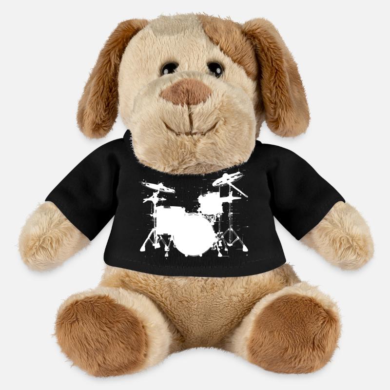 Trapset Drawing - MiniFeet® Dog Helge - black