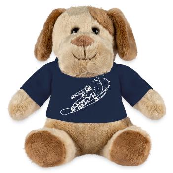 Snowboarder Sketch - MiniFeet® Dog Helge - french navy - Front