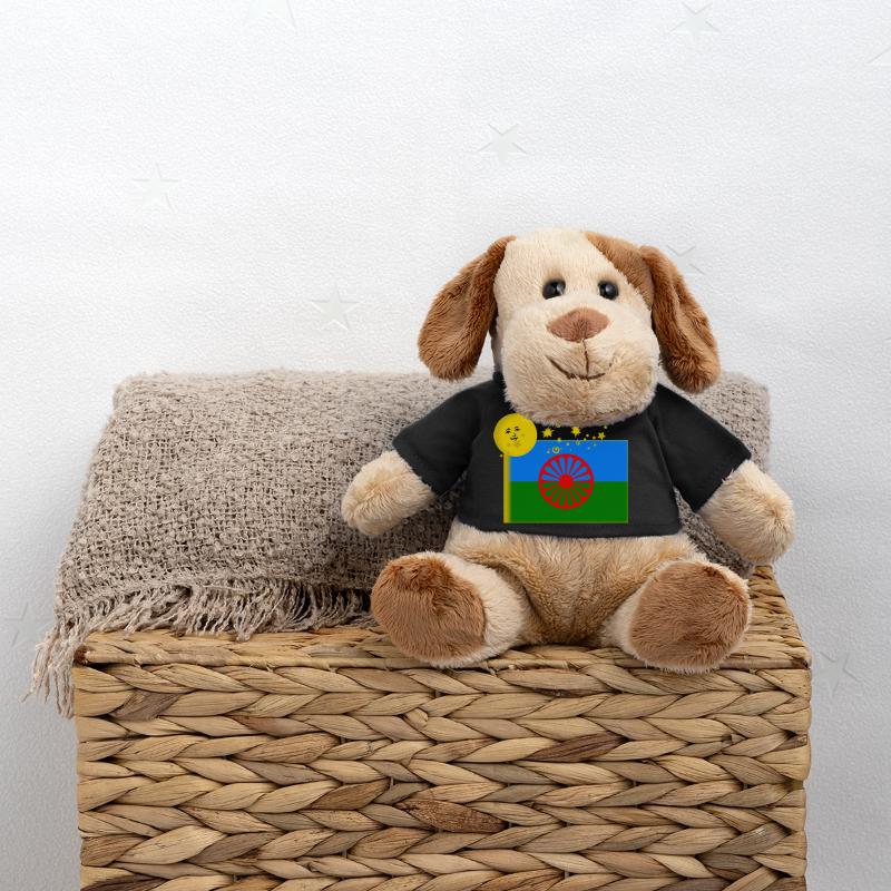 Drapeau rom Chien en peluche Helge MiniFeet®