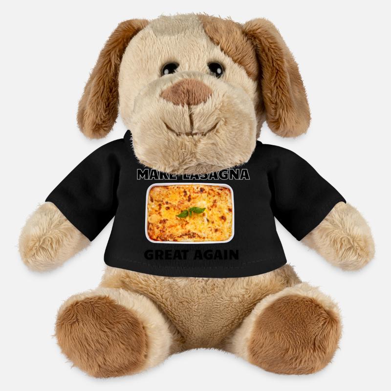 Lasagne wieder groß machen - MiniFeet® Hund Helge - Schwarz