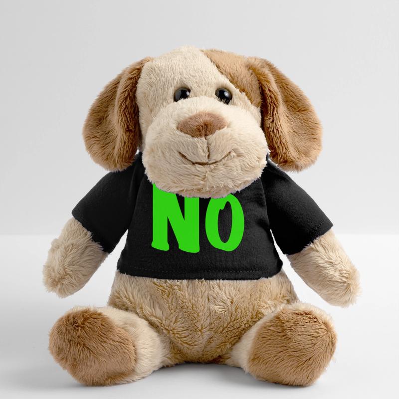 Nope in neon green - Nope - No - Zero desire MiniFeet® Dog Helge