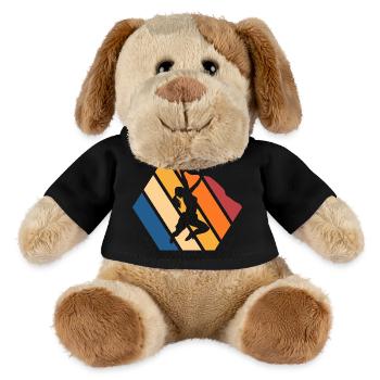 Dynamic Street Dance Silhouette - MiniFeet® Dog Helge - black - Front