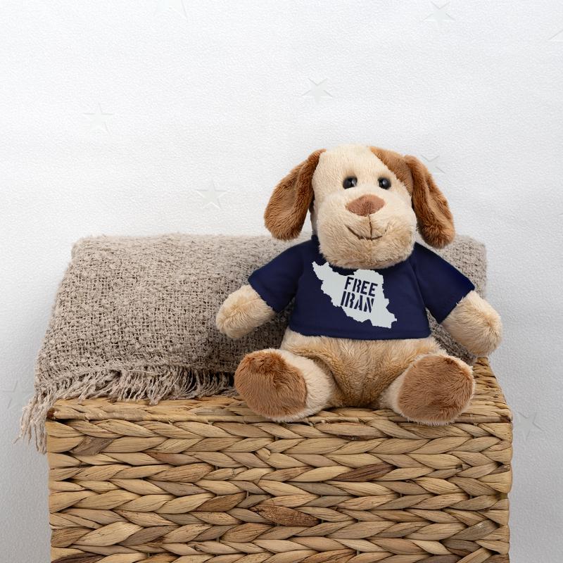Iran Liberté Iran Libérer l’Iran Chien en peluche Helge MiniFeet®