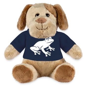Icône de grenouille - Chien en peluche Helge MiniFeet® - bleu marine - Devant