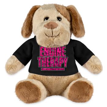 Camouflage de la scène de la Révision Moteur Mécanique - Chien en peluche Helge MiniFeet® - noir - Devant