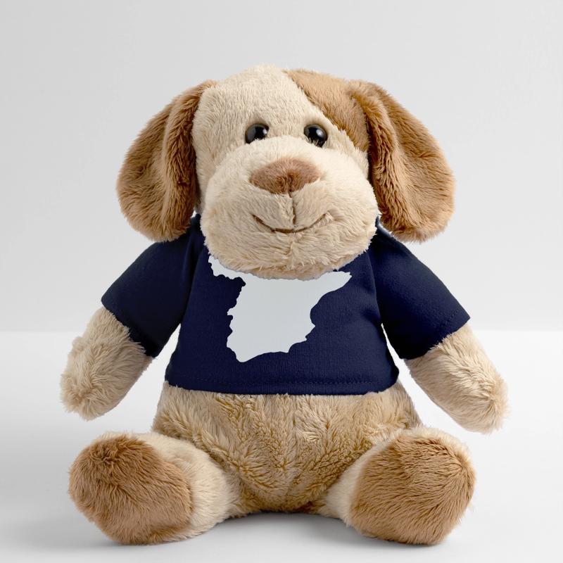Conception de silhouettes de cartes espagnoles Chien en peluche Helge MiniFeet®