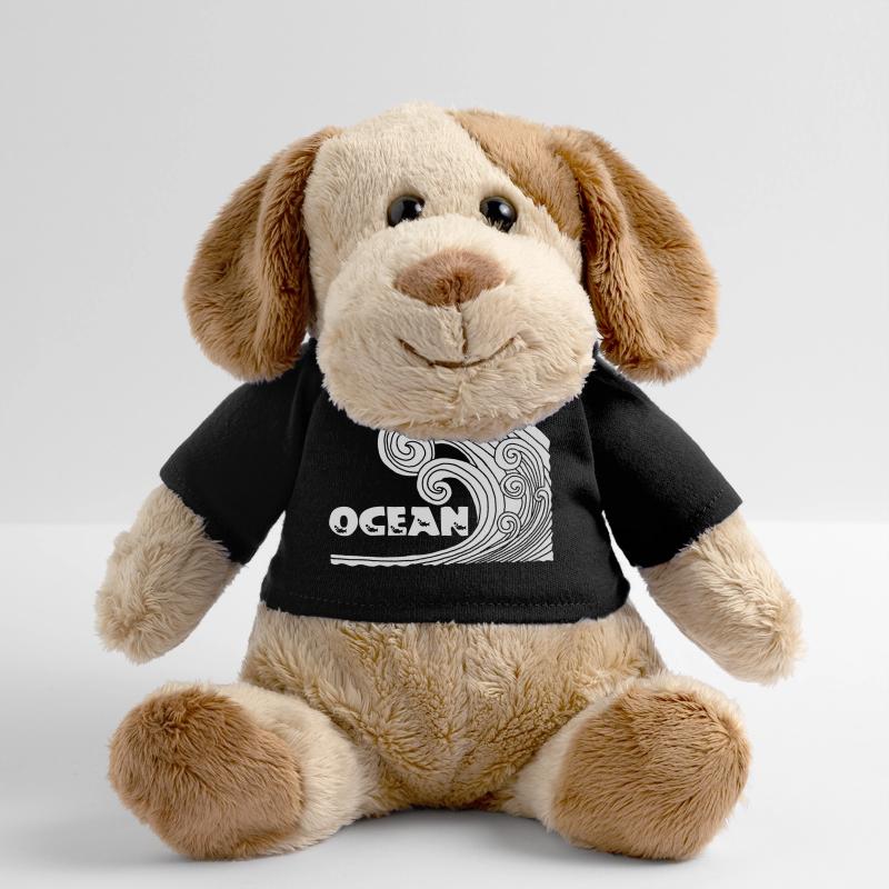 La vague blanche Chien en peluche Helge MiniFeet®