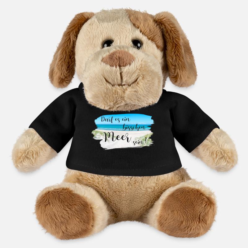 Darf es ein bisschen Meer sein? - MiniFeet® Hund Helge - Schwarz