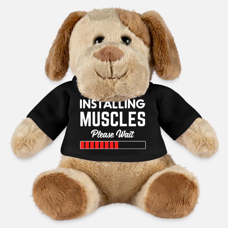 Installing Muscle Please Wait - MiniFeet® Hund Helge - Schwarz