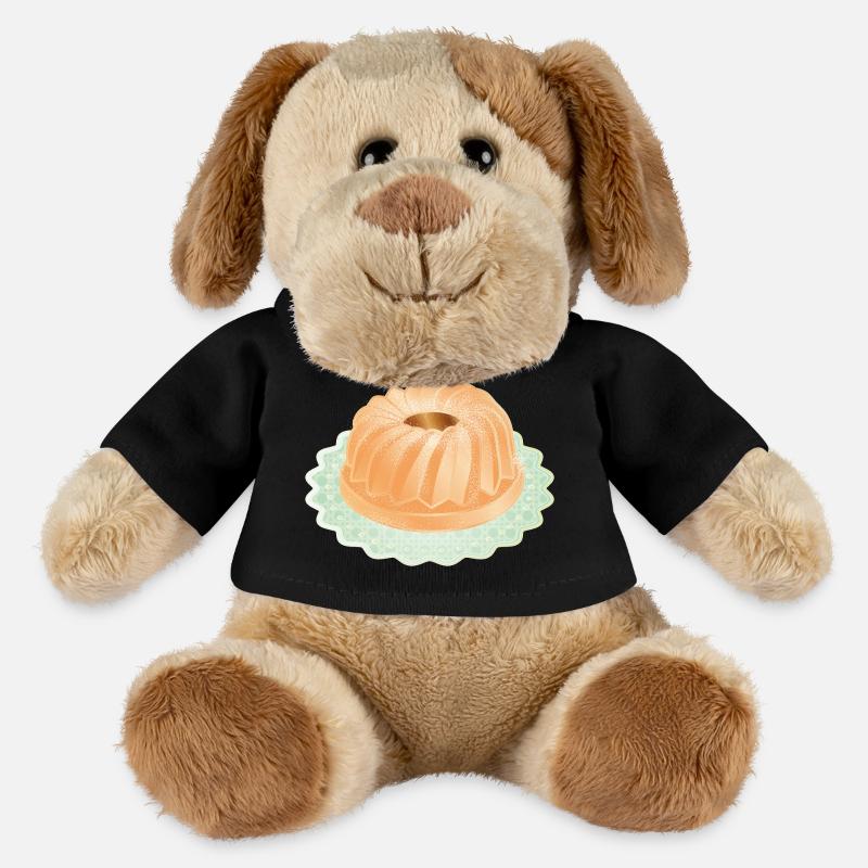 Der beliebte Gugelhupf mit Puderzucker - MiniFeet® Hund Helge - Schwarz