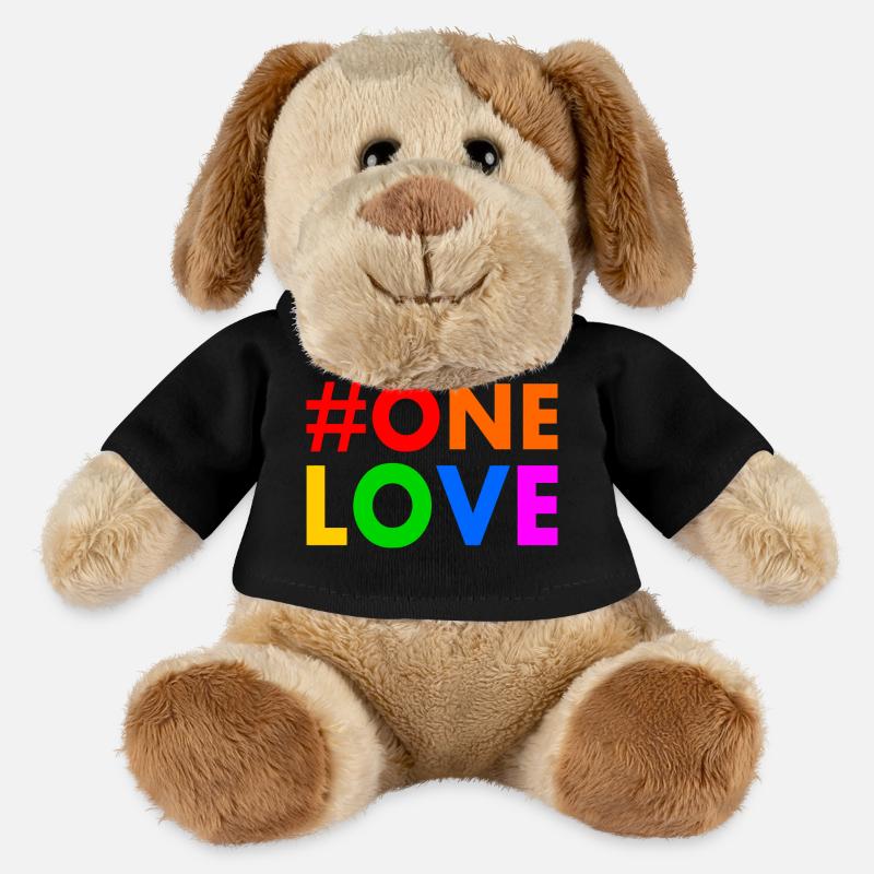 One love - MiniFeet® Hund Helge - Schwarz