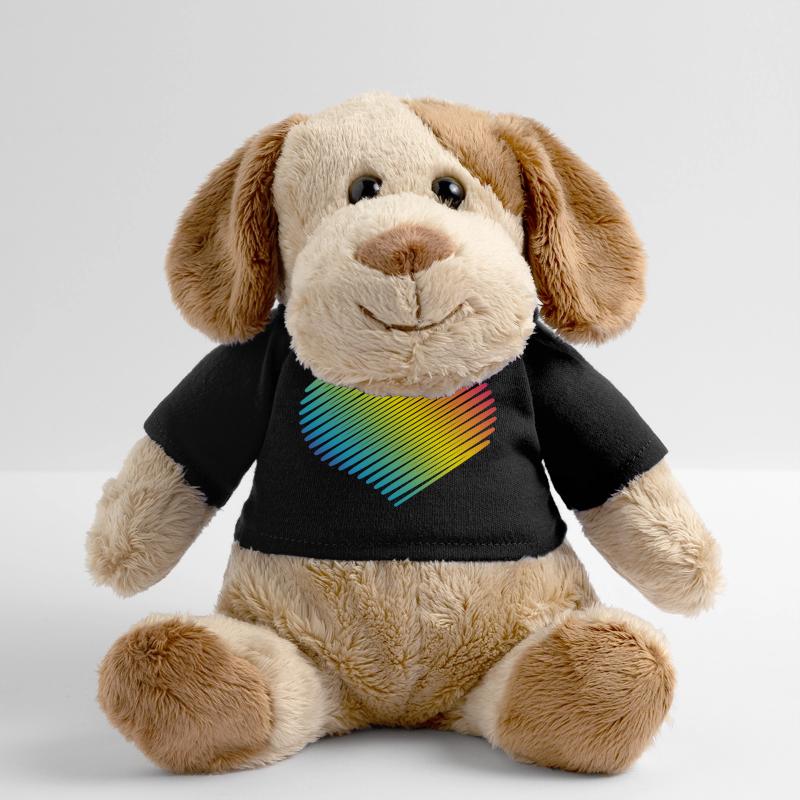 Rainbow Heart (Love / Scribble) MiniFeet® Dog Helge