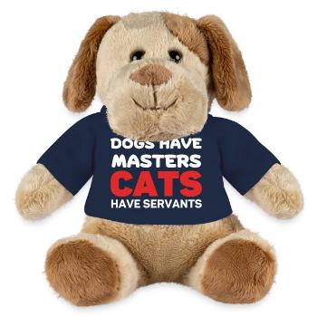Katzen haben Diener - MiniFeet® Hund Helge - French Navy - Vorne