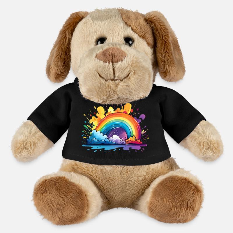 Dein Regenbogen - MiniFeet® Hund Helge - Schwarz