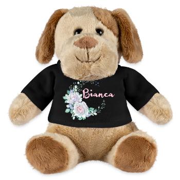Für Bianca - MiniFeet® Hund Helge - Schwarz - Vorne