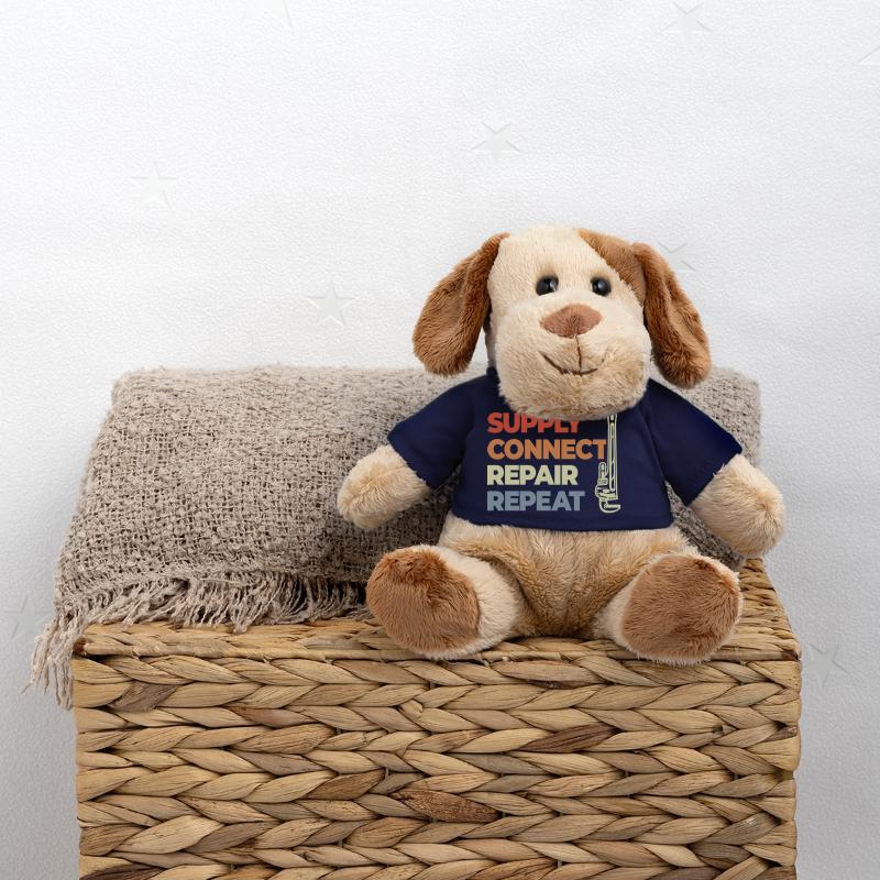 Dicton de plombier Chien en peluche Helge MiniFeet®
