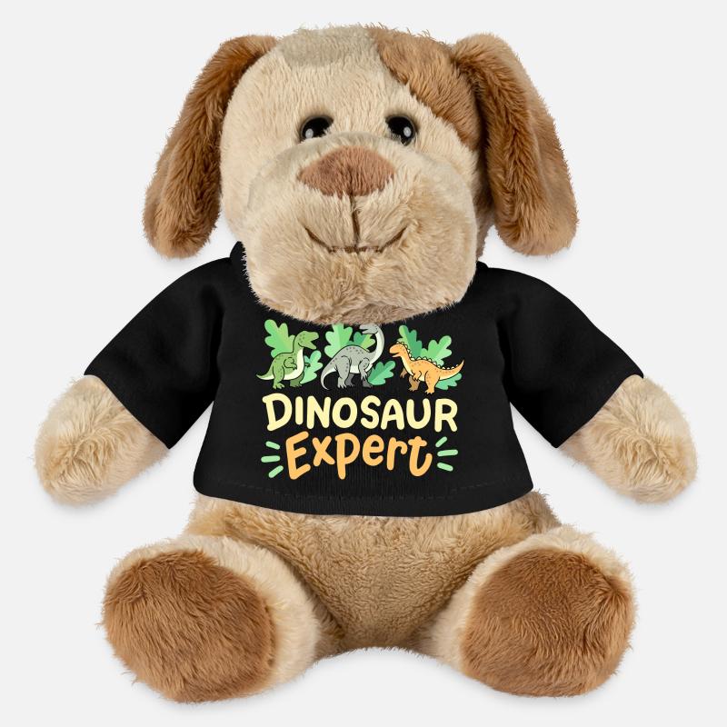 Dinosaurierliebhaber Dinosaurierexperte - MiniFeet® Hund Helge - Schwarz