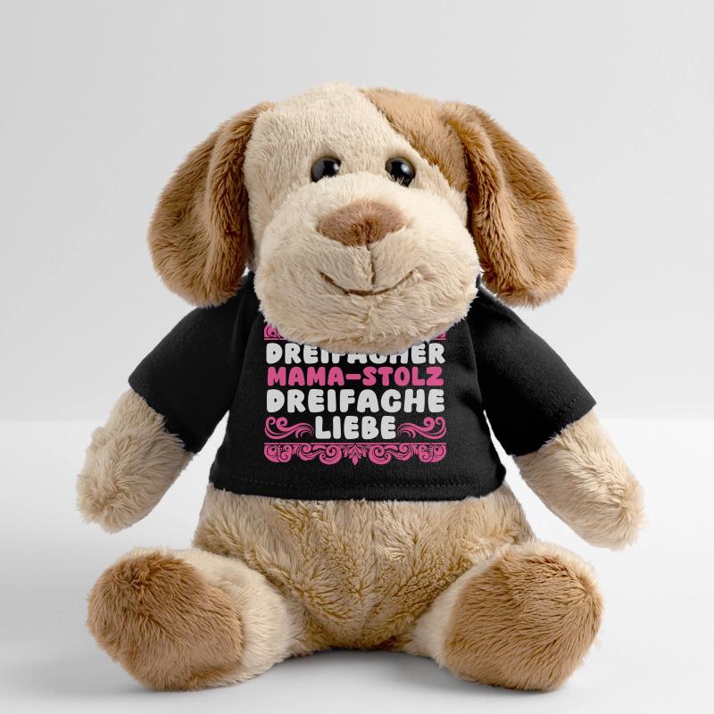 Maman de 3 enfants Chien en peluche Helge MiniFeet®