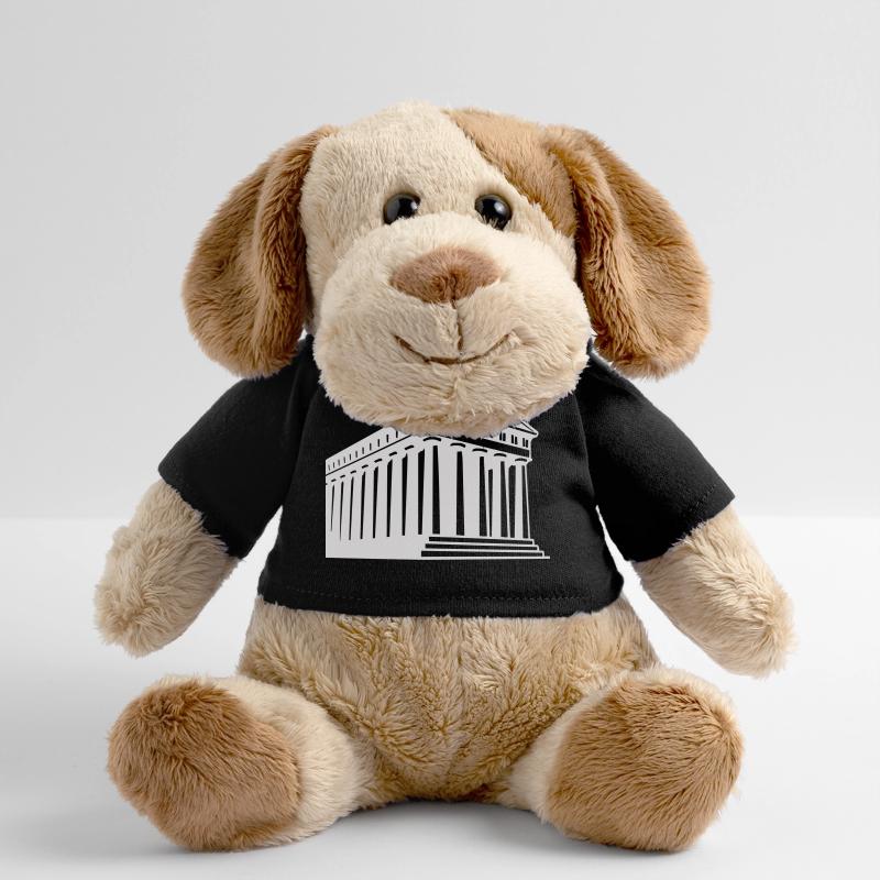 Illustration du temple grec antique Chien en peluche Helge MiniFeet®