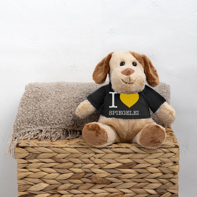 I love Spiegelei MiniFeet® Hund Helge